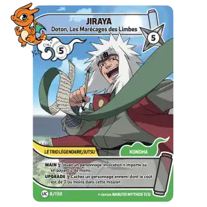 Jiraya - Doton, Les Marécages des Limbes - Konoha Shido - 008/130