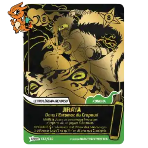 Jiraya - Dans l’Estomac du Crapaud - Konoha Shido - 132/130