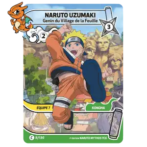Naruto Uzumaki - Genin du Village de la Feuille - Konoha Shido - 009/130