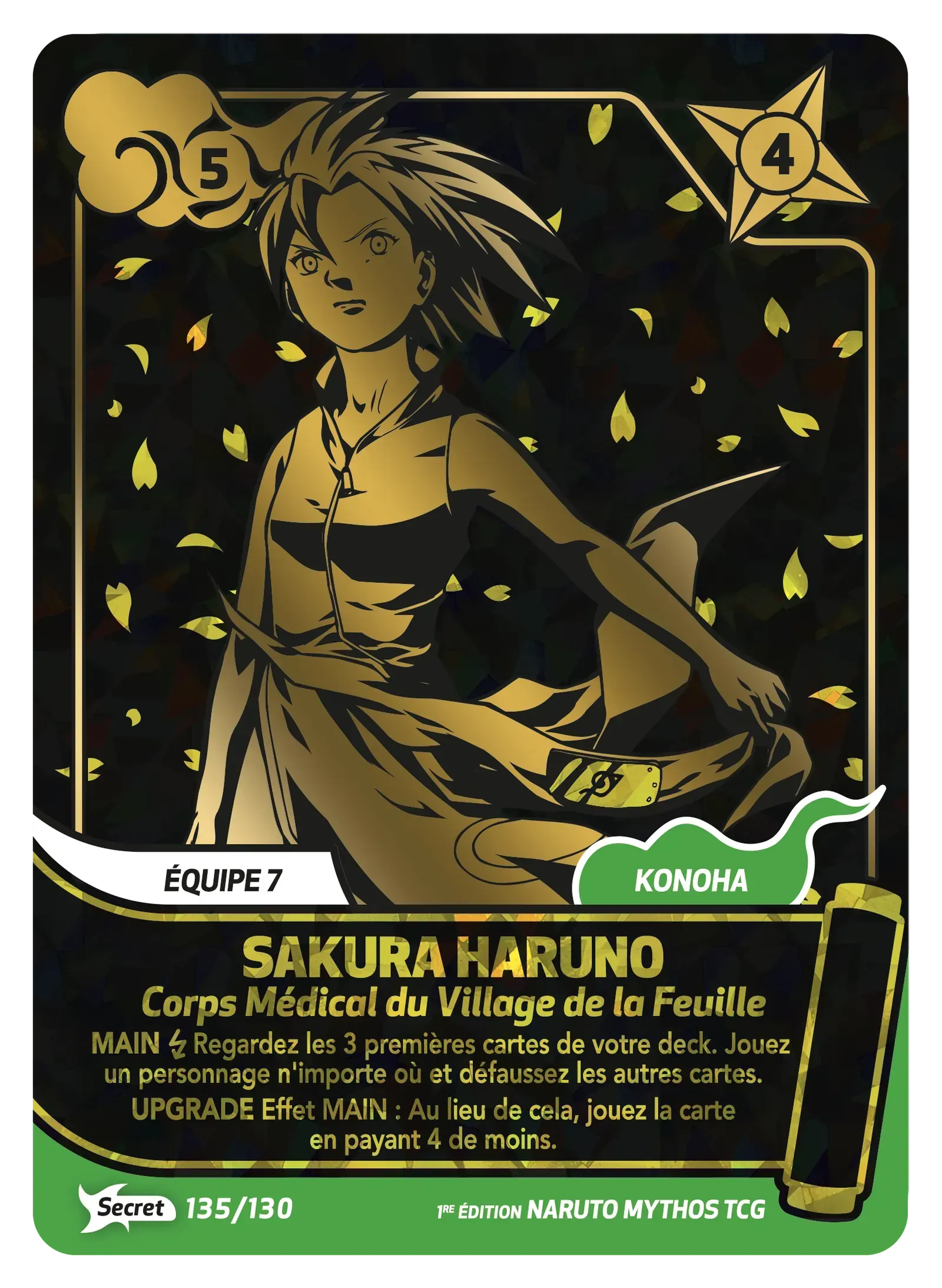 Sakura Haruno - Corps Médical du Village de la Feuille - Konoha Shido - 135/130