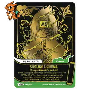 Sasuke Uchiwa - Marque Maudite du Ciel - Konoha Shido - 136/130