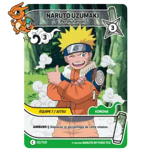 Naruto Uzumaki - Permutation - Konoha Shido - 010/130