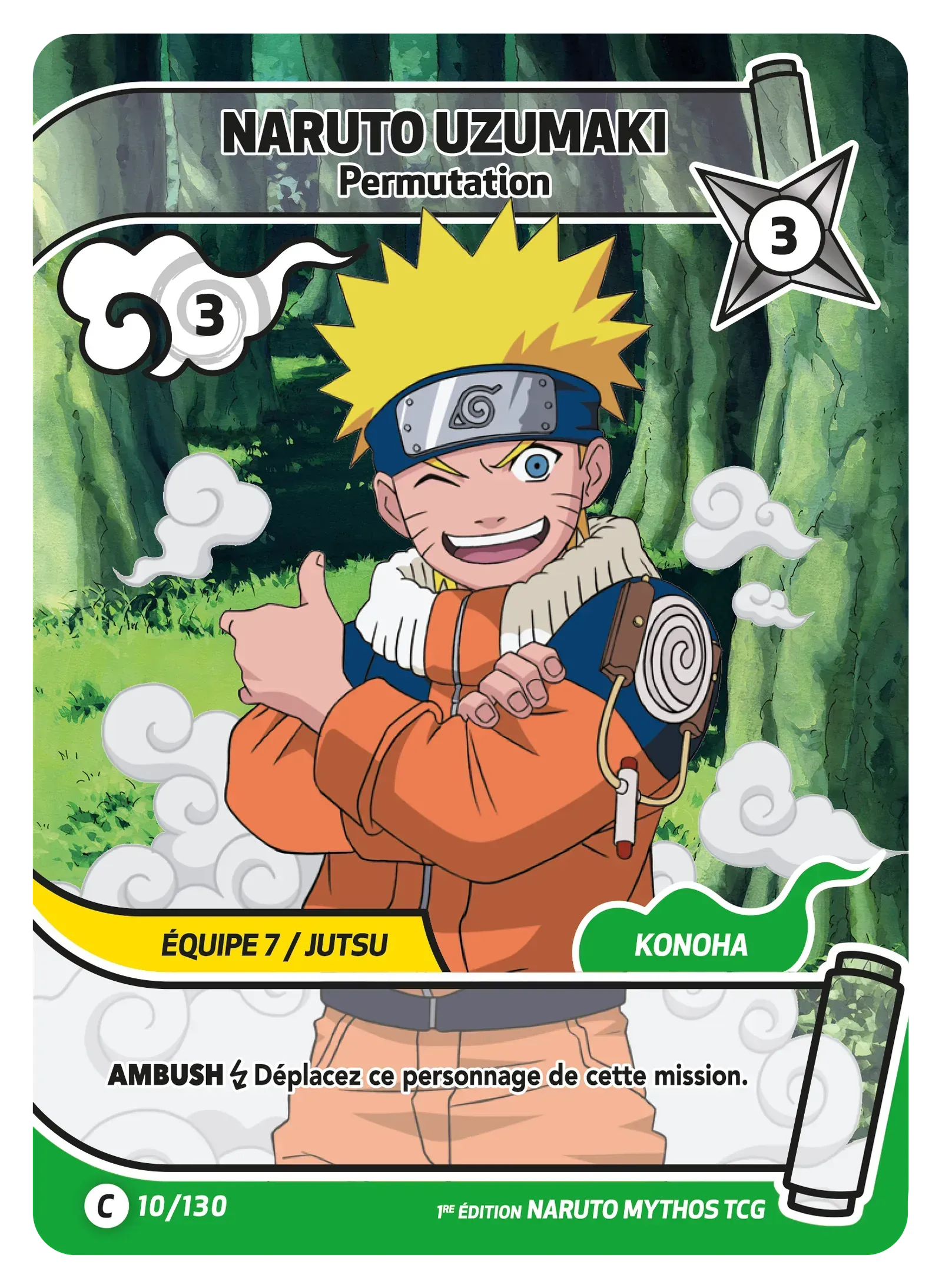 Naruto Uzumaki - Permutation - Konoha Shido - 010/130