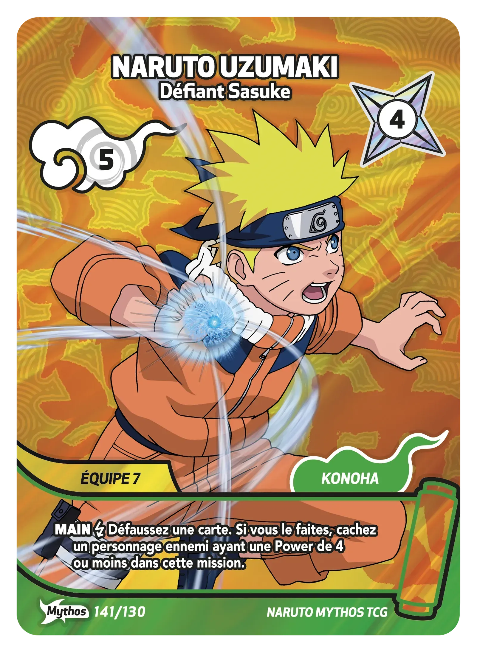 Naruto Uzumaki - Défiant Sasuke - Konoha Shido - 141/130