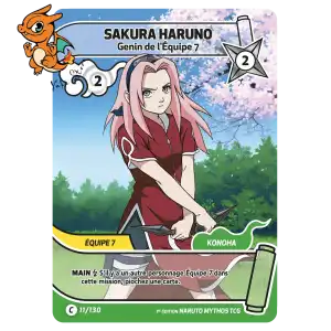 Sakura - Genin de l'Équipe 7 - Konoha Shido - 011/130