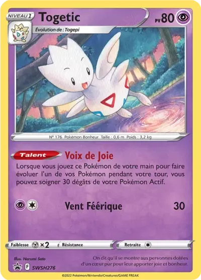 Togetic - Promos Épée & Bouclier - 276