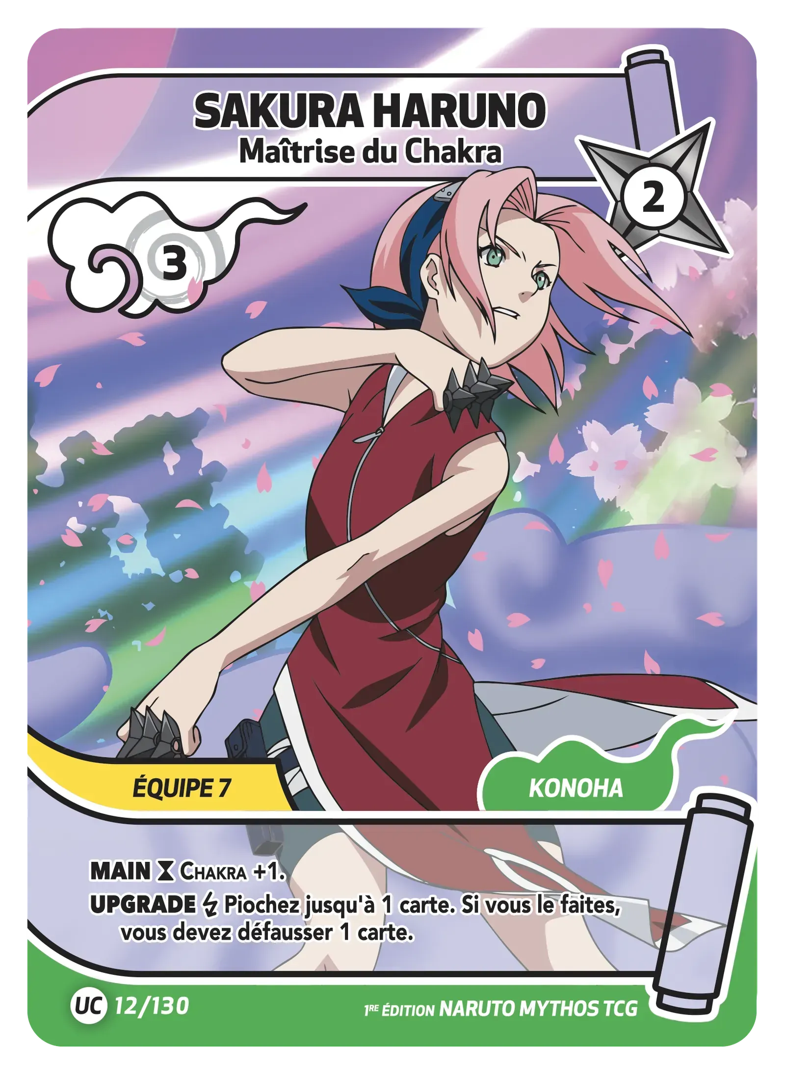 Sakura - Maîtrise du Chakra - Konoha Shido - 012/130