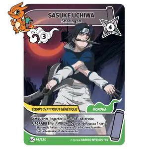 Sasuke Uchiwa - Sharingan - Konoha Shido - 014/130
