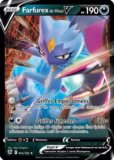 Farfurex de Hisui V - Astres Radieux - 094/189