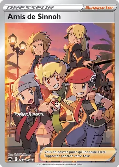 Amis de Sinnoh - Zénith Suprême - 149/159