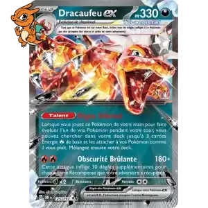 Dracaufeu ex - Flammes Obsidiennes - 125/197