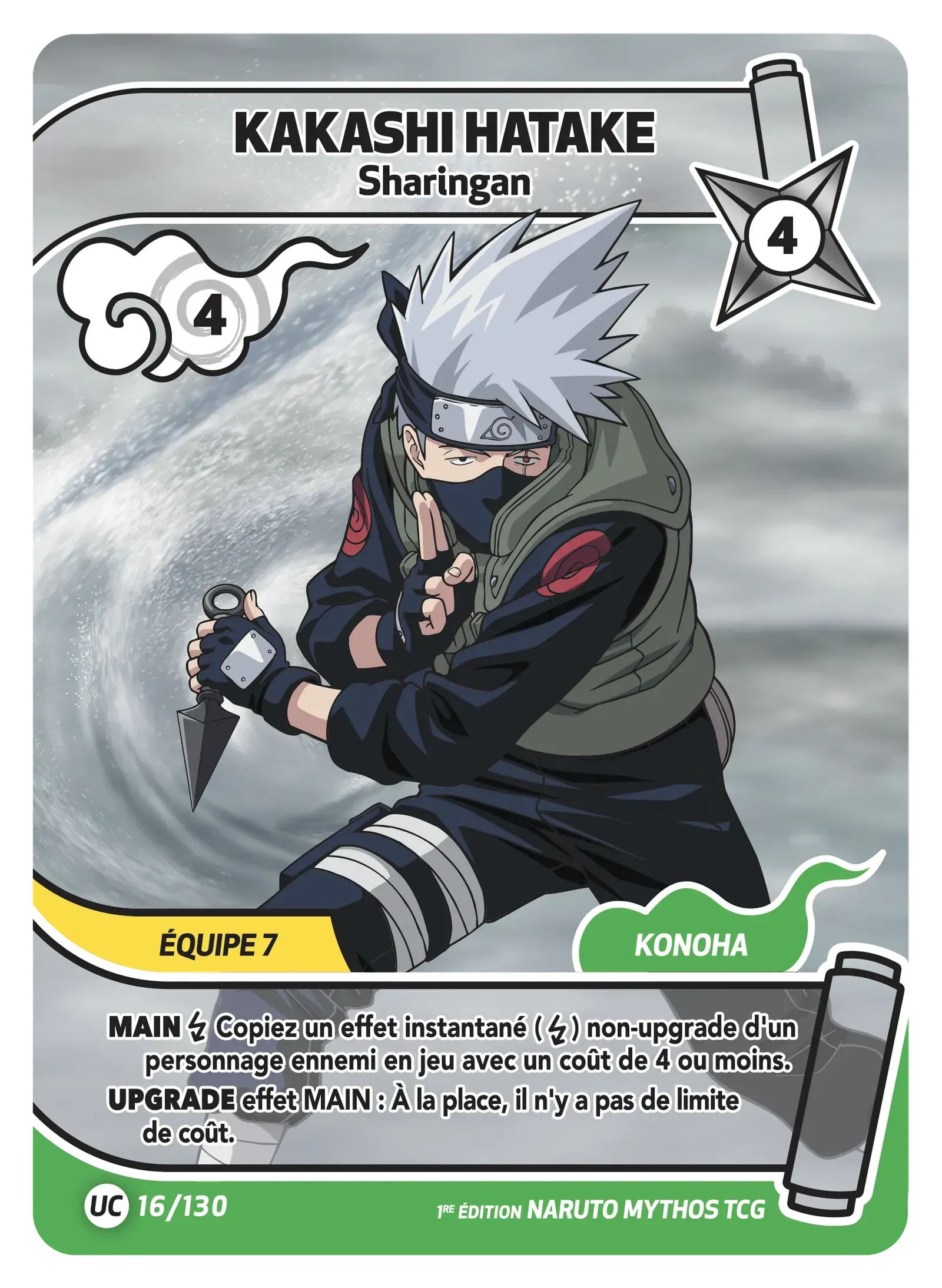 Kakashi Hatake - Sharingan - Konoha Shido - 016/130