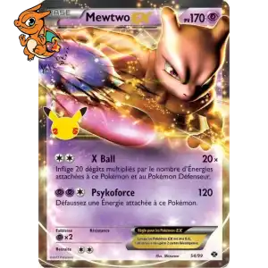 Mewtwo EX - Célébrations - NXD 54/025