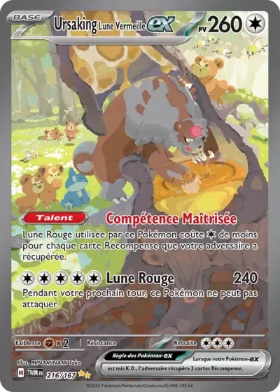 Ursaking Lune Vermeille ex - Mascarade Crépusculaire - 216/167