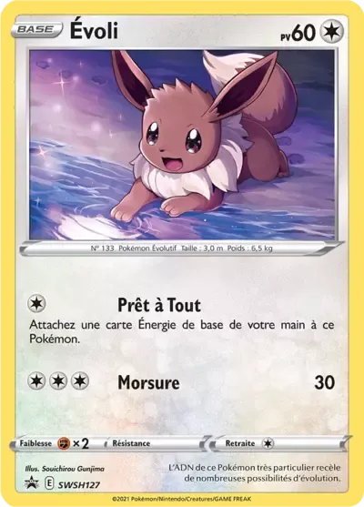 Évoli - Promos Épée & Bouclier - 127