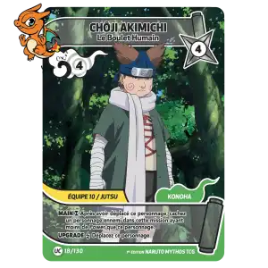 Chôji Akimichi - Le Boulet Humain - Konoha Shido - 018/130