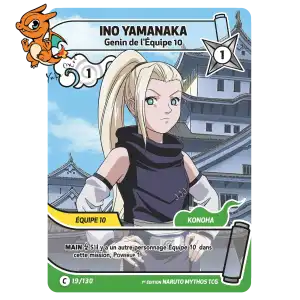 Ino Yamanaka - Équipe 10 - Konoha Shido - 019/130