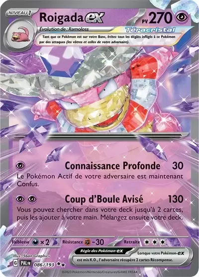 Roigada ex - Évolutions à Paldéa - 086/193
