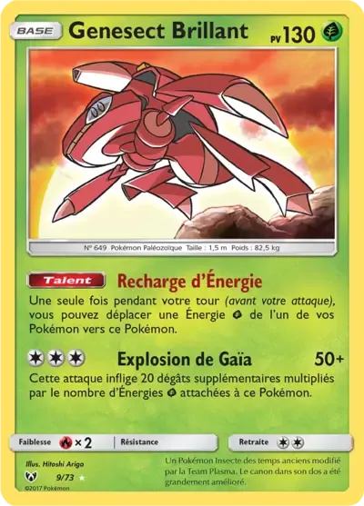 Shining Genesect - Légendes Brillantes - 009/073