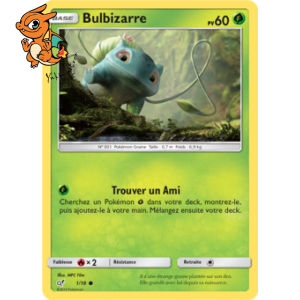 Bulbizarre - Detective Pikachu - 001/018