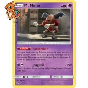 M. Mime - Detective Pikachu - 011/018