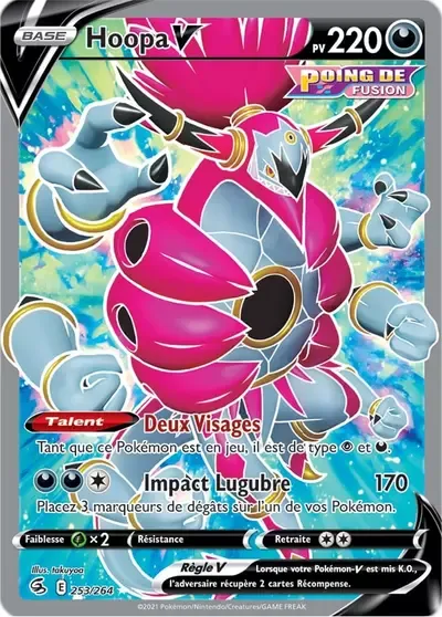 Hoopa V - Poing de Fusion - 253/264