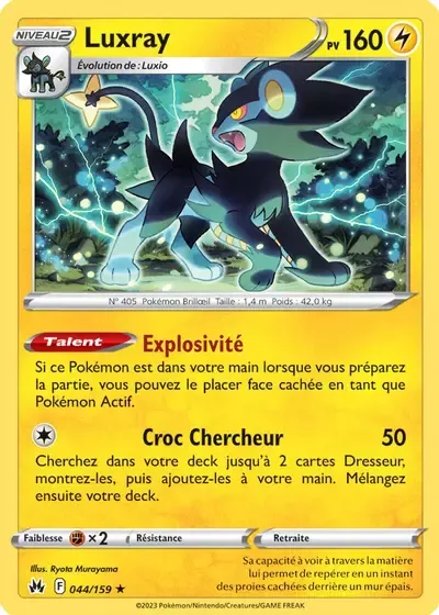 Luxray - Zénith Suprême - 044/159