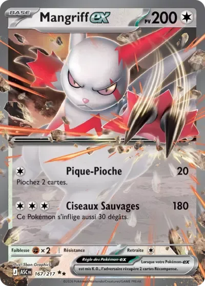 Mangriff ex - Héros Transcendants - 167/217