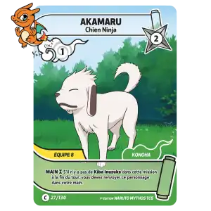 Akamaru - Chien Ninja - Konoha Shido - 027/130