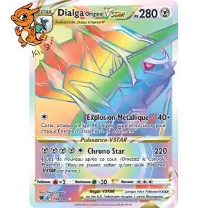 Dialga Originel VSTAR - Astres Radieux - 198/189