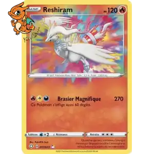Reshiram - Destinées Radieuses - 017/072