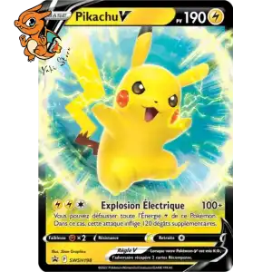 Pikachu V - Promos Épée & Bouclier - 198