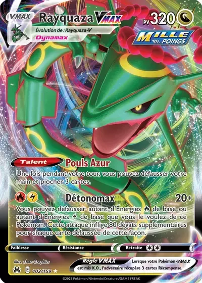 Rayquaza VMAX - Zénith Suprême - 102/159
