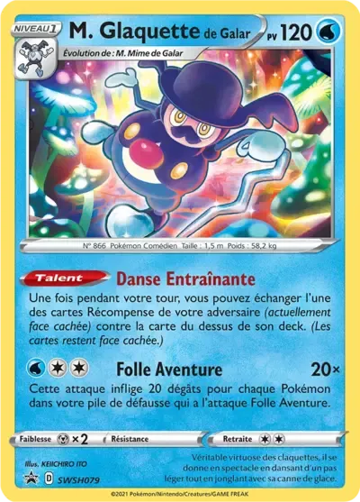 M. Glaquette de Galar - Promos Épée & Bouclier - 079