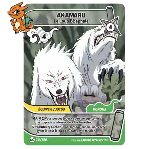 Akamaru - Le Loup Bicéphale - Konoha Shido - 029/130