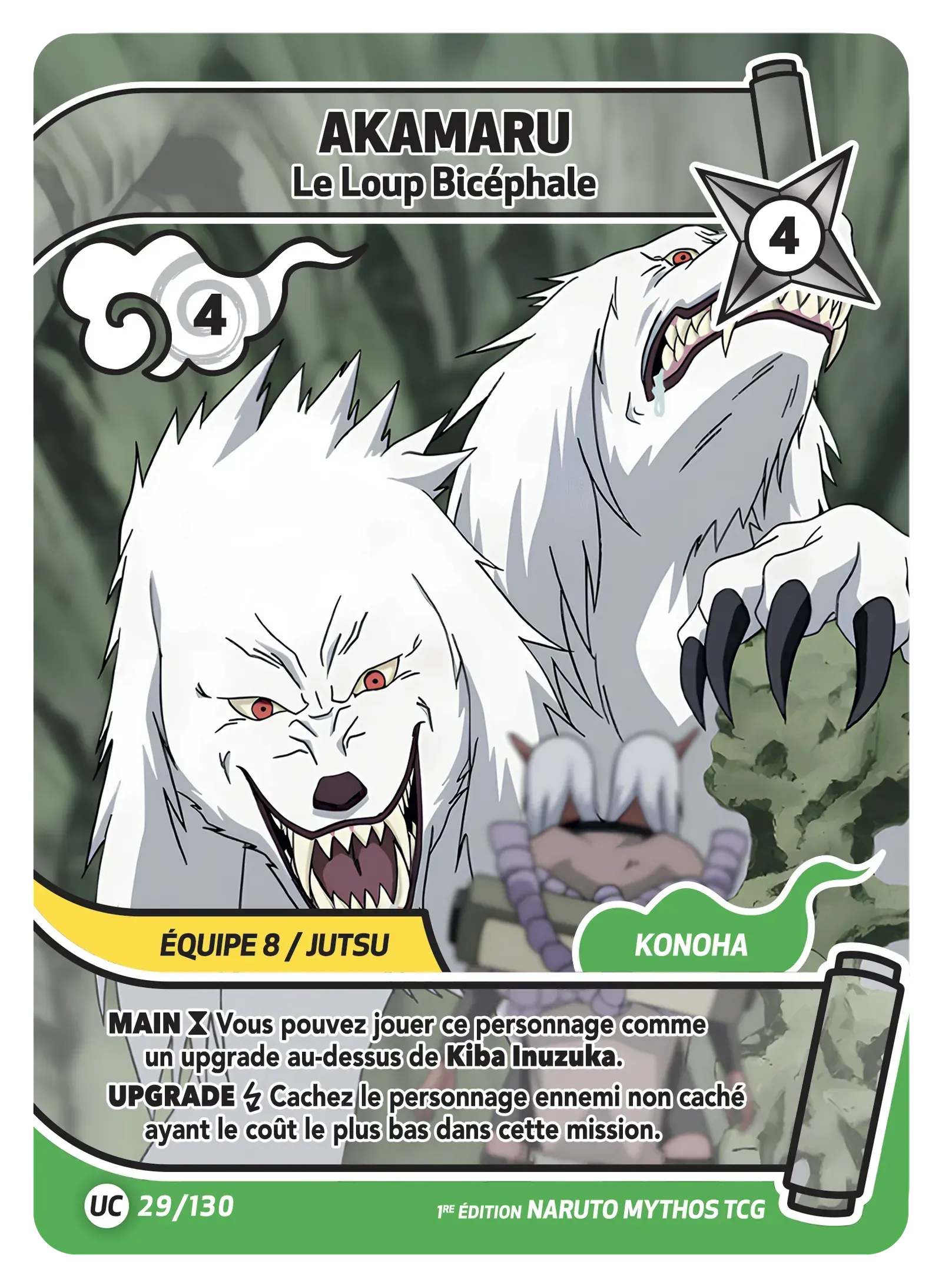 Akamaru - Le Loup Bicéphale - Konoha Shido - 029/130