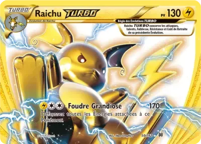 Raichu TURBO - Impulsion Turbo - 050/162