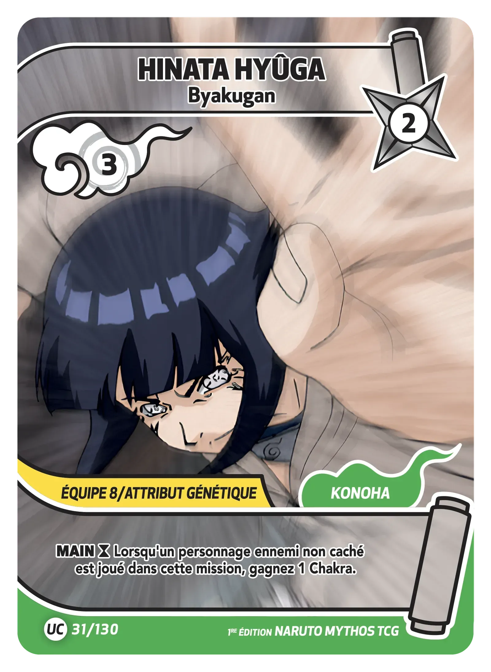 Hinata Hyûga - Byakugan - Konoha Shido - 031/130
