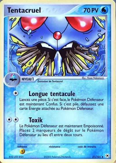 Tentacruel - Légendes Oubliées - 051/101