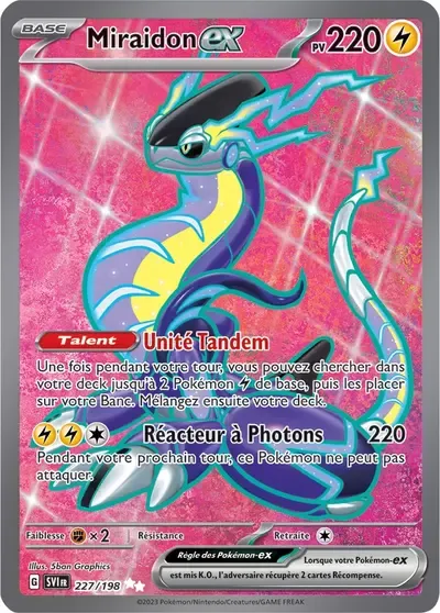 Miraidon ex - Écarlate et Violet - 227/198