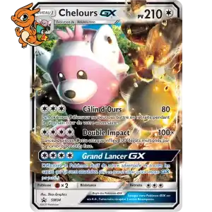 Chelours GX - Promos Soleil & Lune - 034