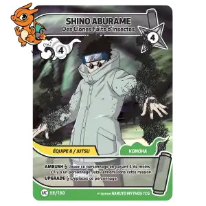 Shino Aburame - Des Clones Faits d'Insectes - Konoha Shido - 033/130