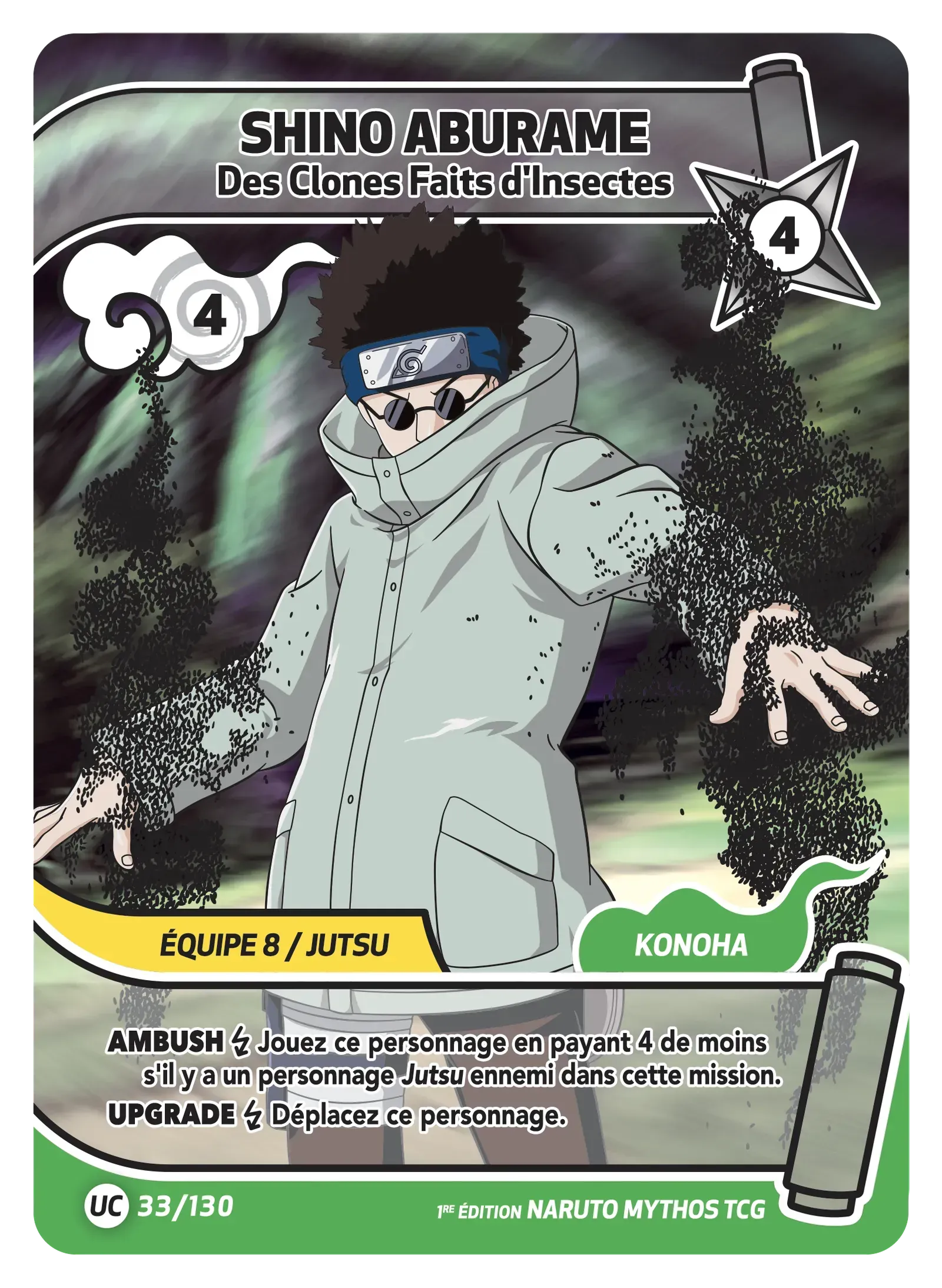 Shino Aburame - Des Clones Faits d'Insectes - Konoha Shido - 033/130