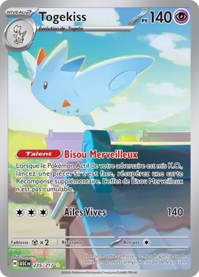 Togekiss - Héros Transcendants - 235/217