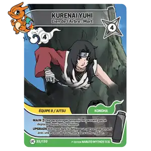 Kurenai Yuhi - Liens de l'Arbre : Mort - Konoha Shido - 035/130