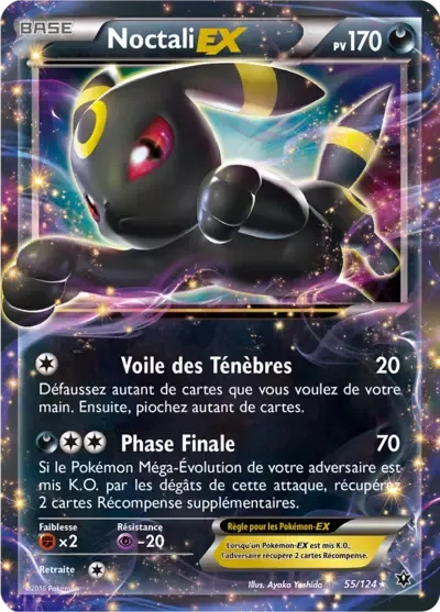 Noctali EX - Impact des Destins - 055/124