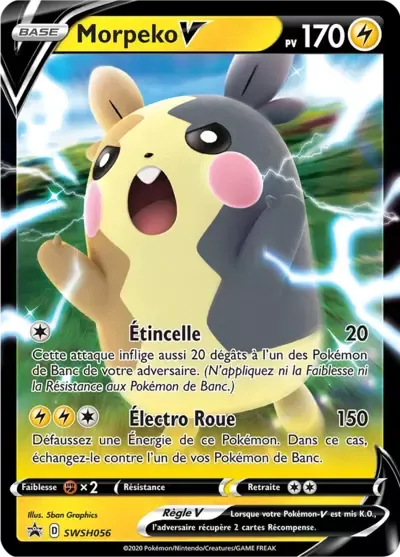 Morpeko V - Promos Épée & Bouclier - 056