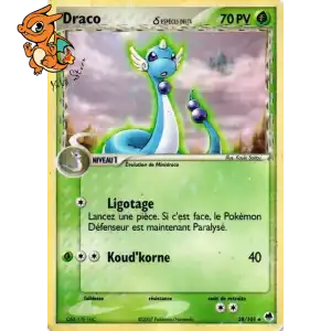 Draco δ Espèces Delta - Île des Dragons - 028/101