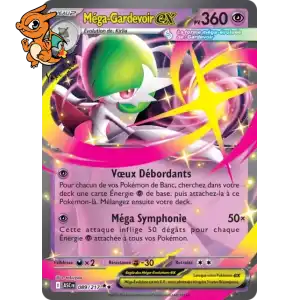 Mega Gardevoir ex - Héros Transcendants - 089/217