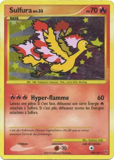 Sulfura Lv.33 - Vainqueurs Suprêmes - 149/147